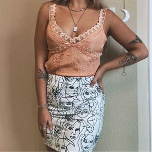 3/$35 ✨ SEVEN7 Lacy cami tank top